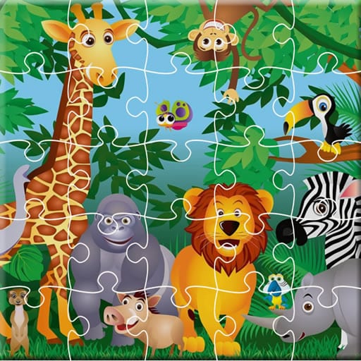 king of jungle jigsaw