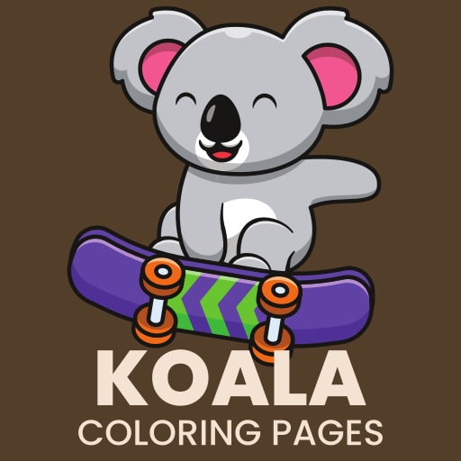 koala coloring pages