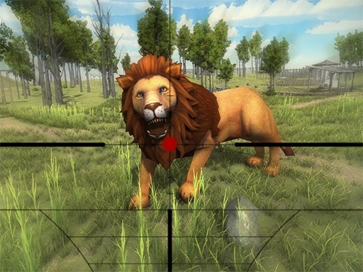 lion hunting 3d