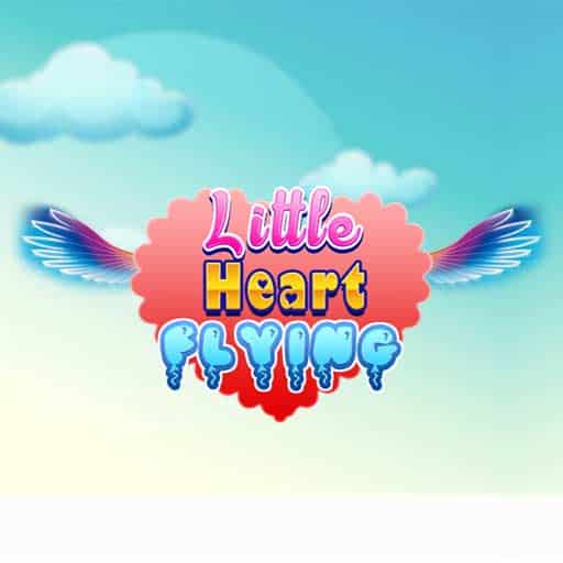 little heart flying