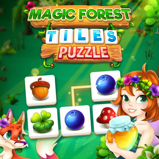 magic forest tiles puzzle