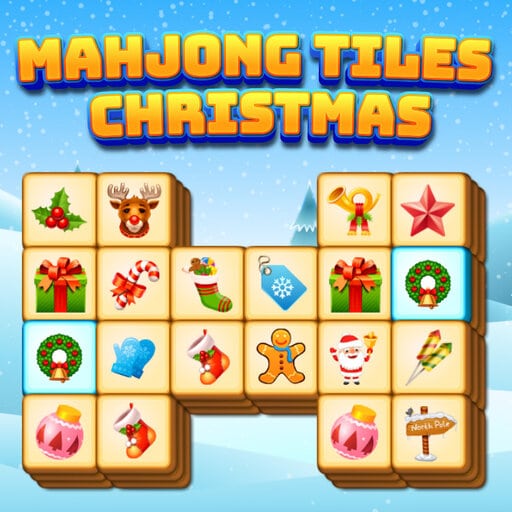 mahjong tiles christmas