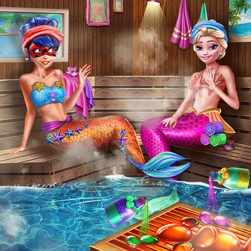 mermaids bffs realife sauna