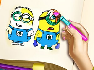 mini coloring book