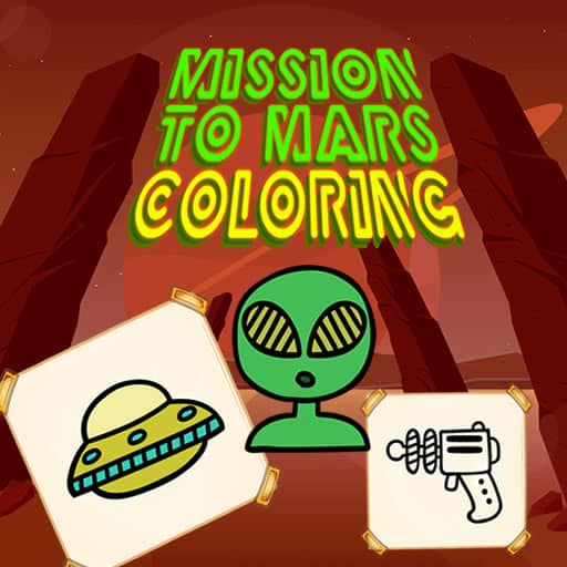 mission to mars coloring