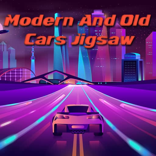 modern and old cars jigsaw