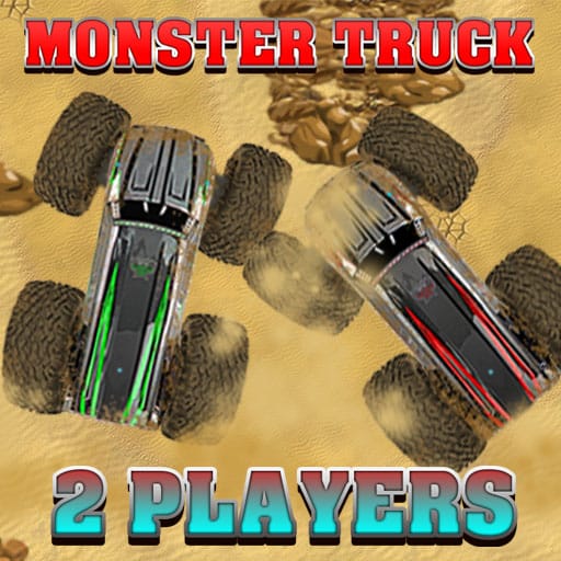 monster truck 2 player game