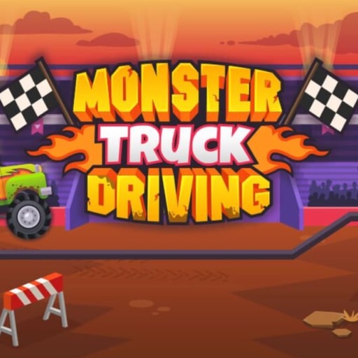 monster truck driving