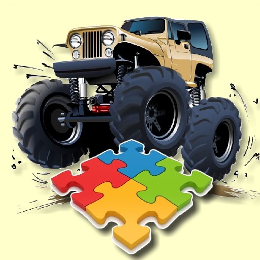 monster truck jigsaw challenge