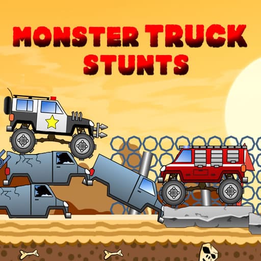 monster truck stunts