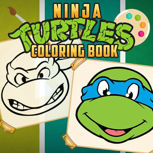 ninja turtles coloring book