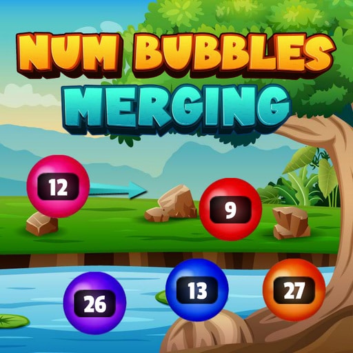 num bubbles merging