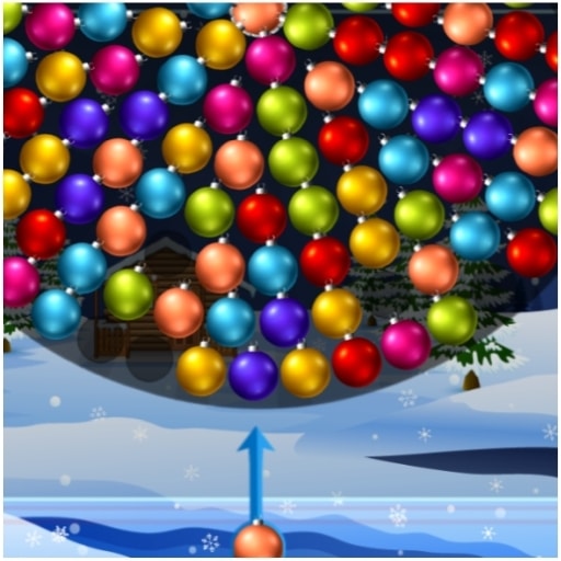 orbiting xmas balls