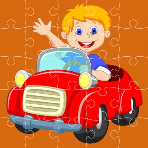 pedal cars jigsaw