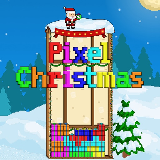 pixel christmas