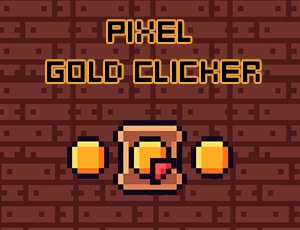 pixel gold clicker