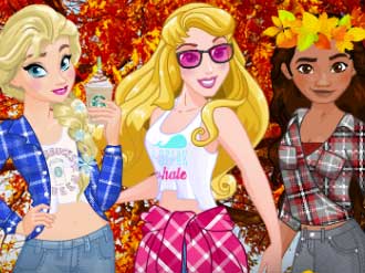 princess fall flannels