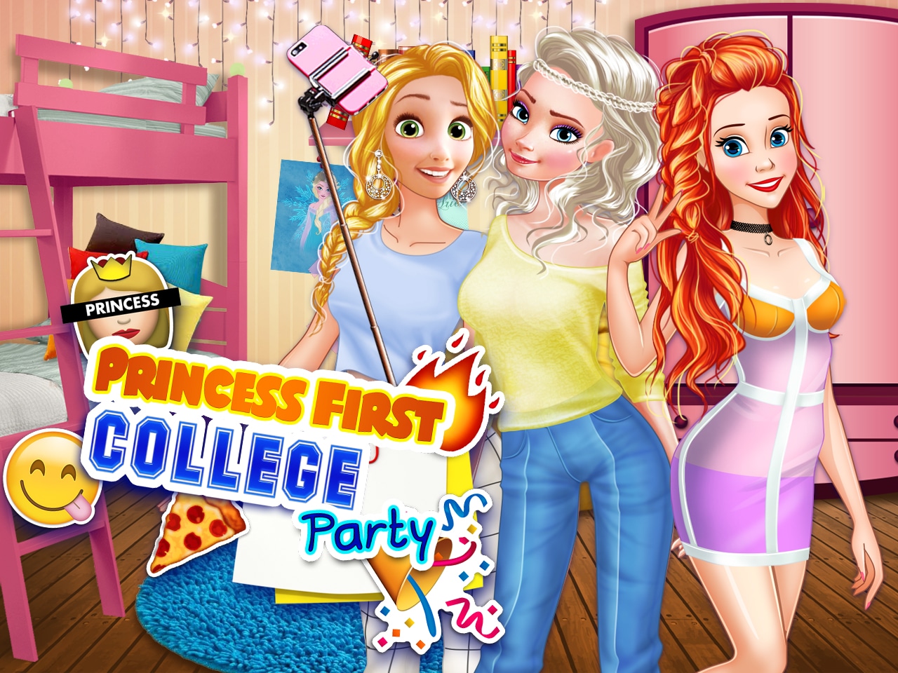 princess first college party