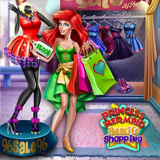 princess mermaid realife shopping