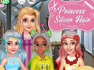 princess silver hairstyles