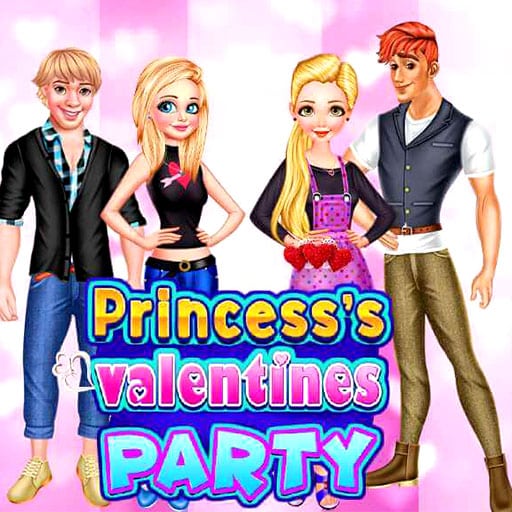 princess valentines day party