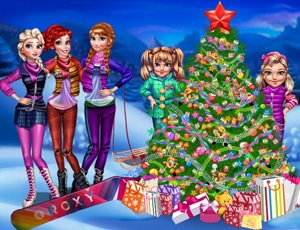 princesses christmas tree