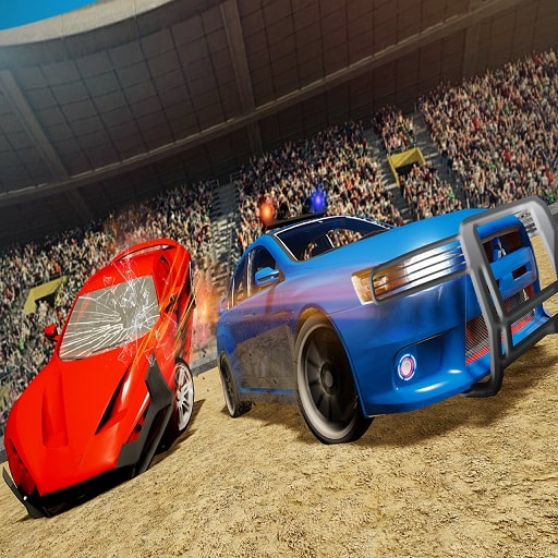 real car demolition derby racing game