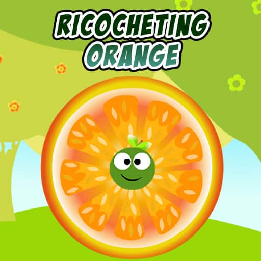 ricocheting orange