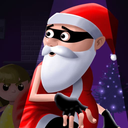 santa or thief