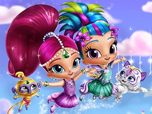 shimmer and shine dressup