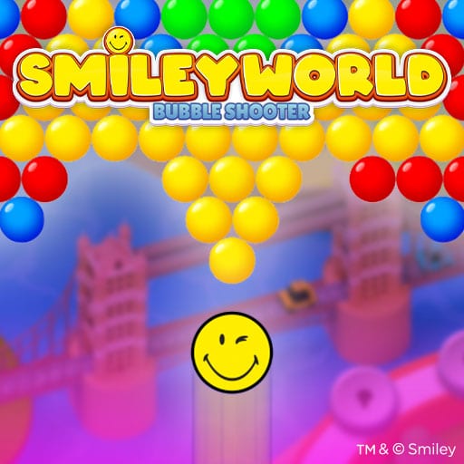 smileyworld bubble shooter