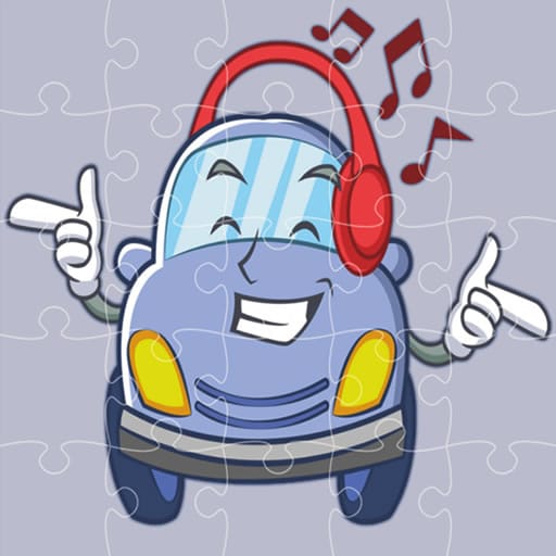 smiling cars jigsaw