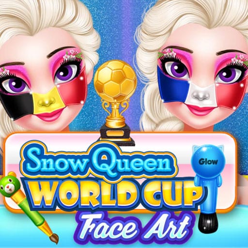 soccer 2018 face art