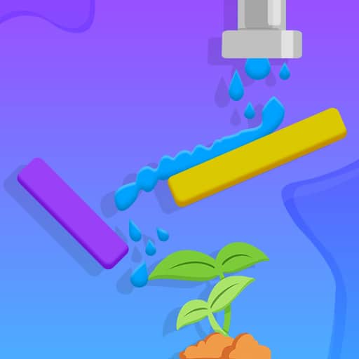 sprinkle plants puzzle game