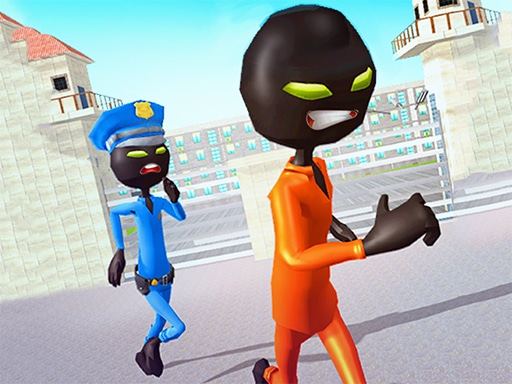 stickman prison escape story 3d