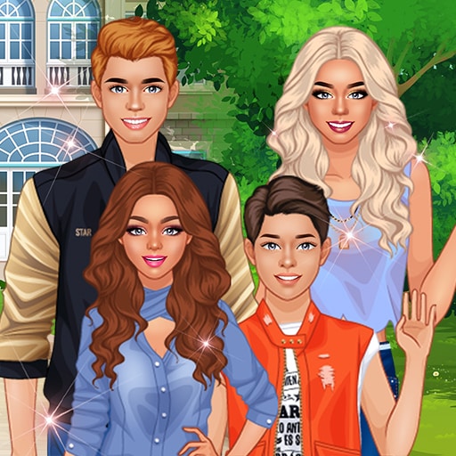 superstar family dress up game