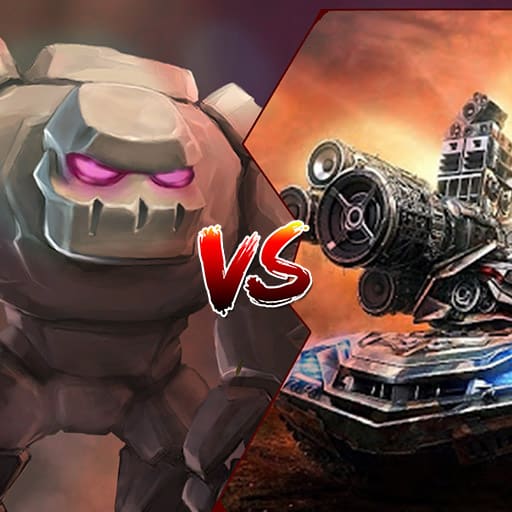 tank vs golems