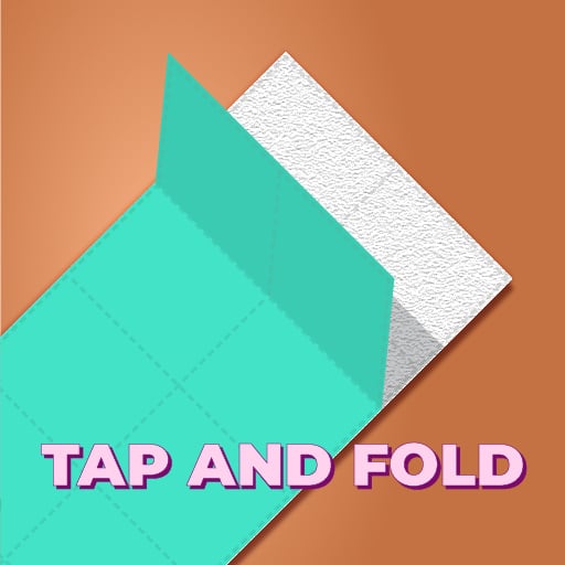 tap and fold paint blocks