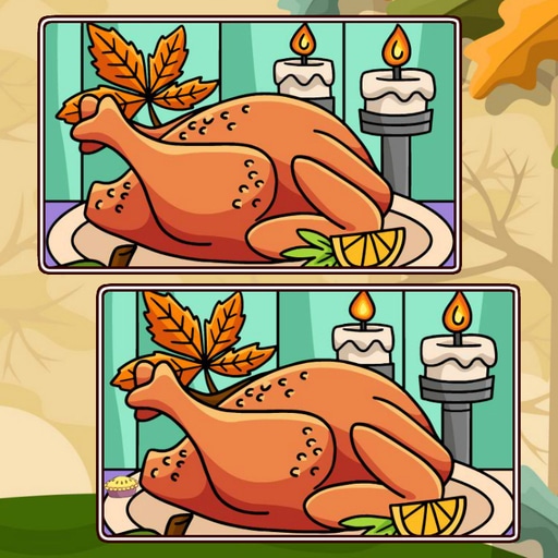 thanksgiving spot the differences