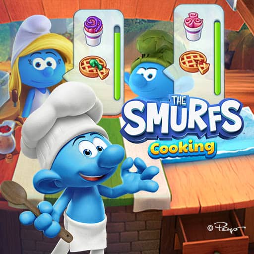 the smurfs cooking