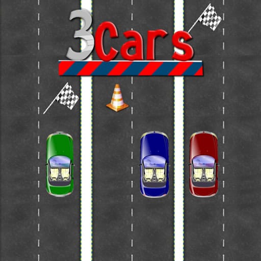 three cars