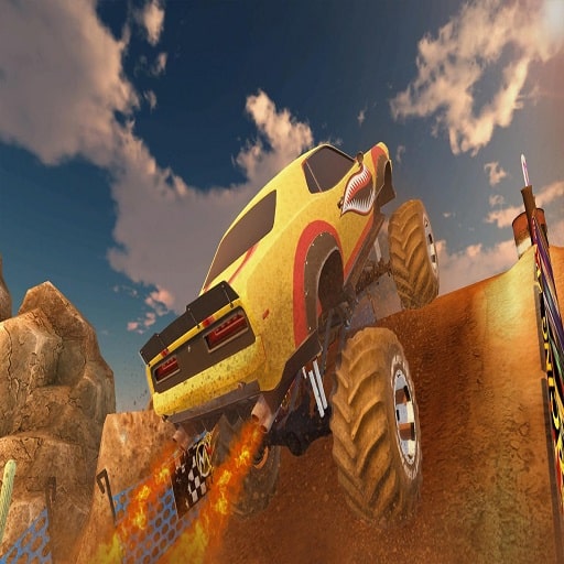 ultimate mmx heavy monster truck police chase racing