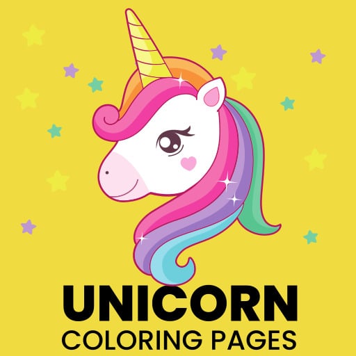 unicorn coloring pages