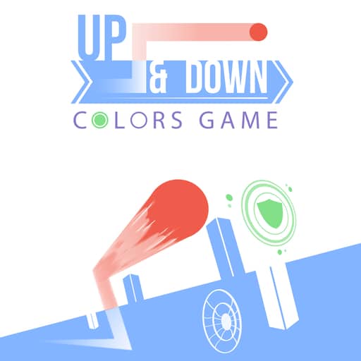 up and down colors game