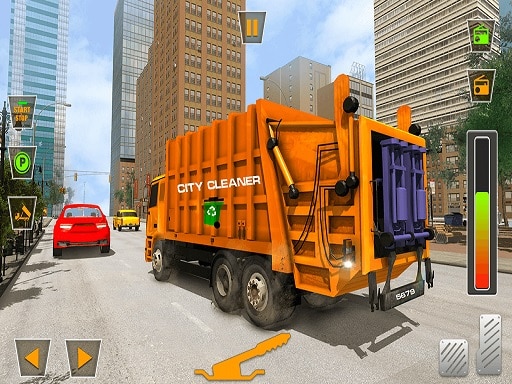 us city garbage cleaner trash truck 2020