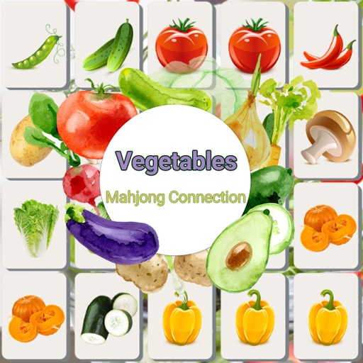 vegetables mahjong connection