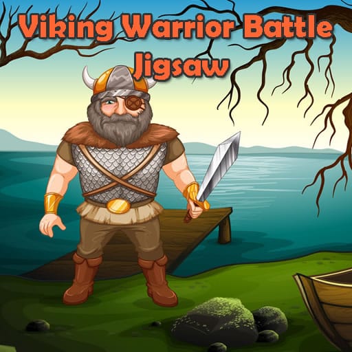 viking warrior battle jigsaw