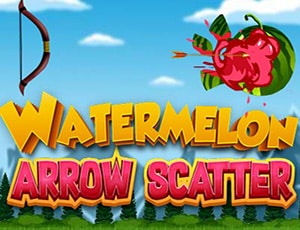 watermelon arrow scatter game