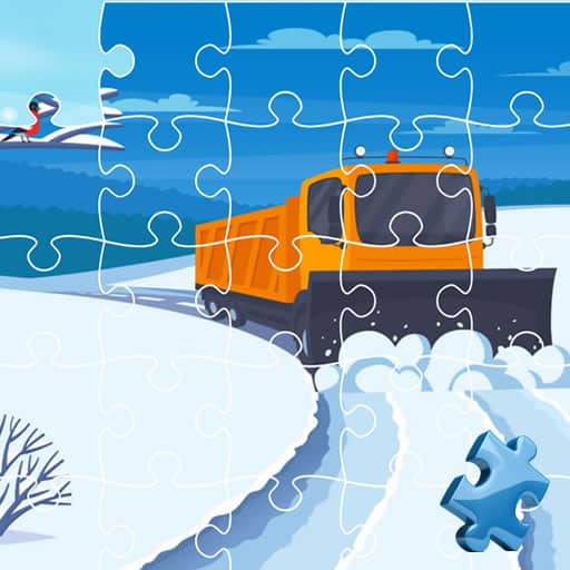 winter trucks jigsaw