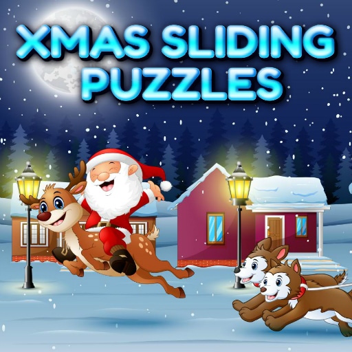 xmas sliding puzzles